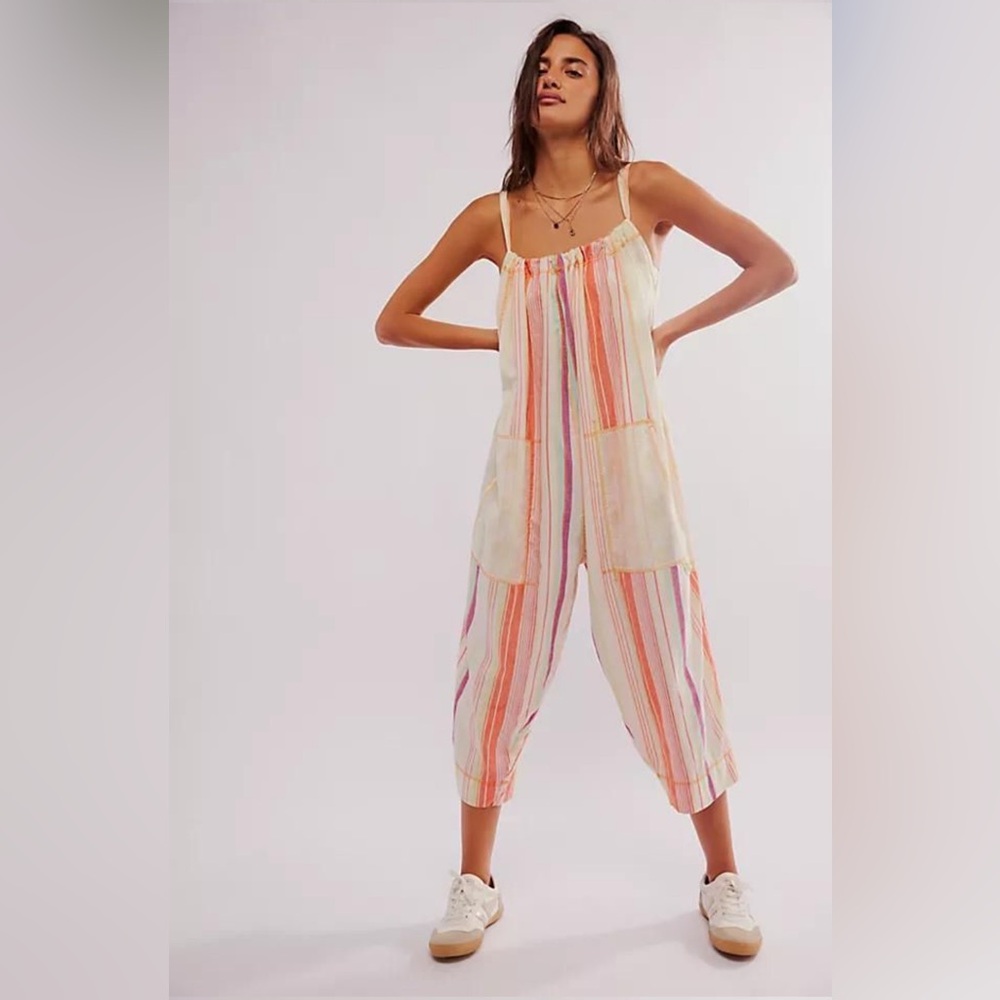 Free People Dream In Color Convertible Jumpsuit NWOT